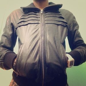 Diesel real leather jacket